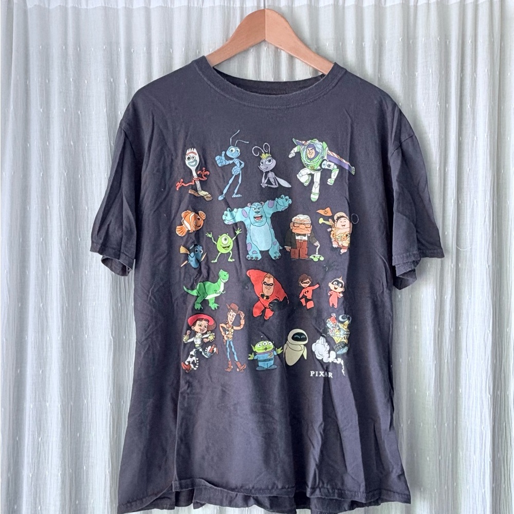 Pixar Blue Graphic Tee - Short Sleeve